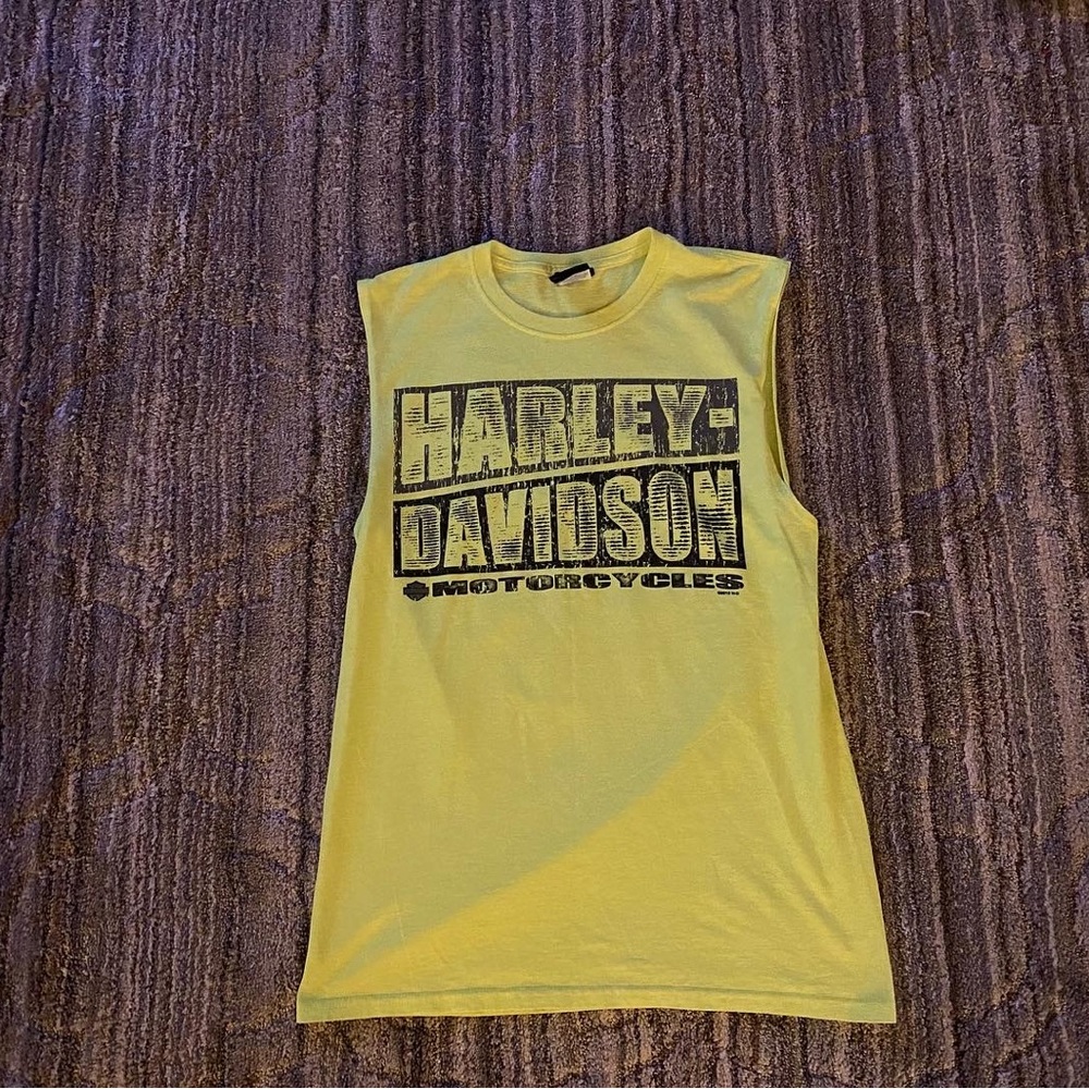 Nice Harley Davidson Cutoff T-shirt. Condition is perfect!